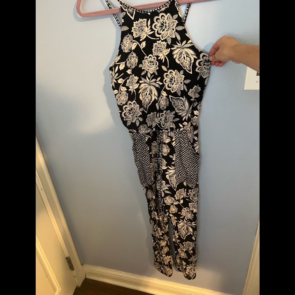 Floral jumpsuit